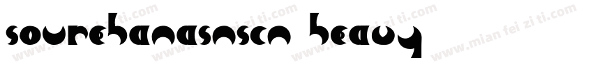 sourehanasnscn heavy字体转换